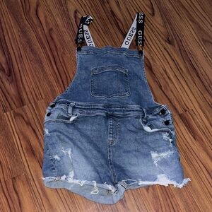 Guess denim overalls